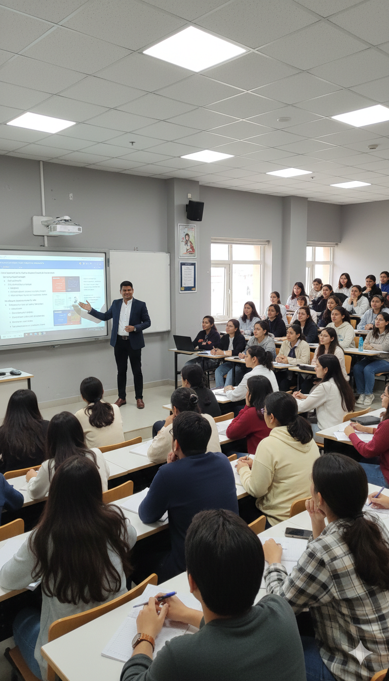 Women employability classroom session