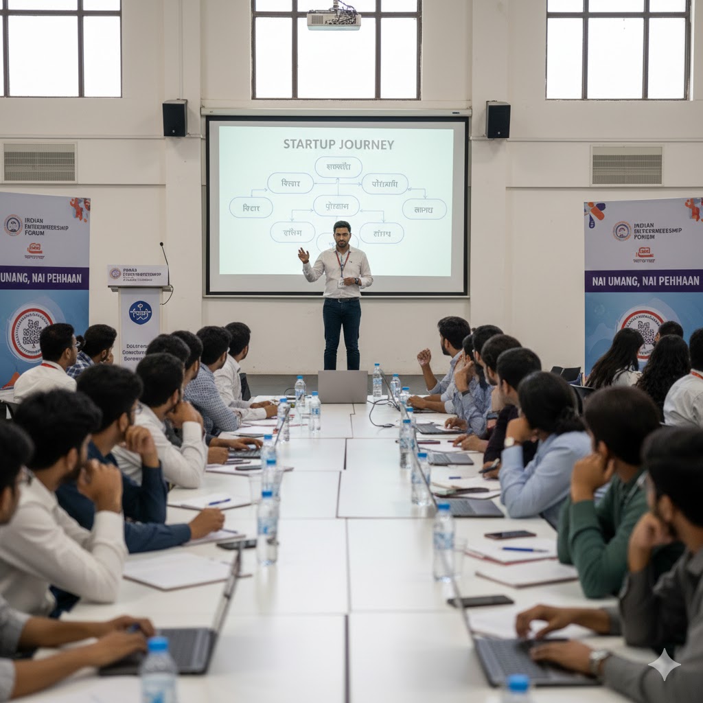 Entrepreneurship development workshop in progress
